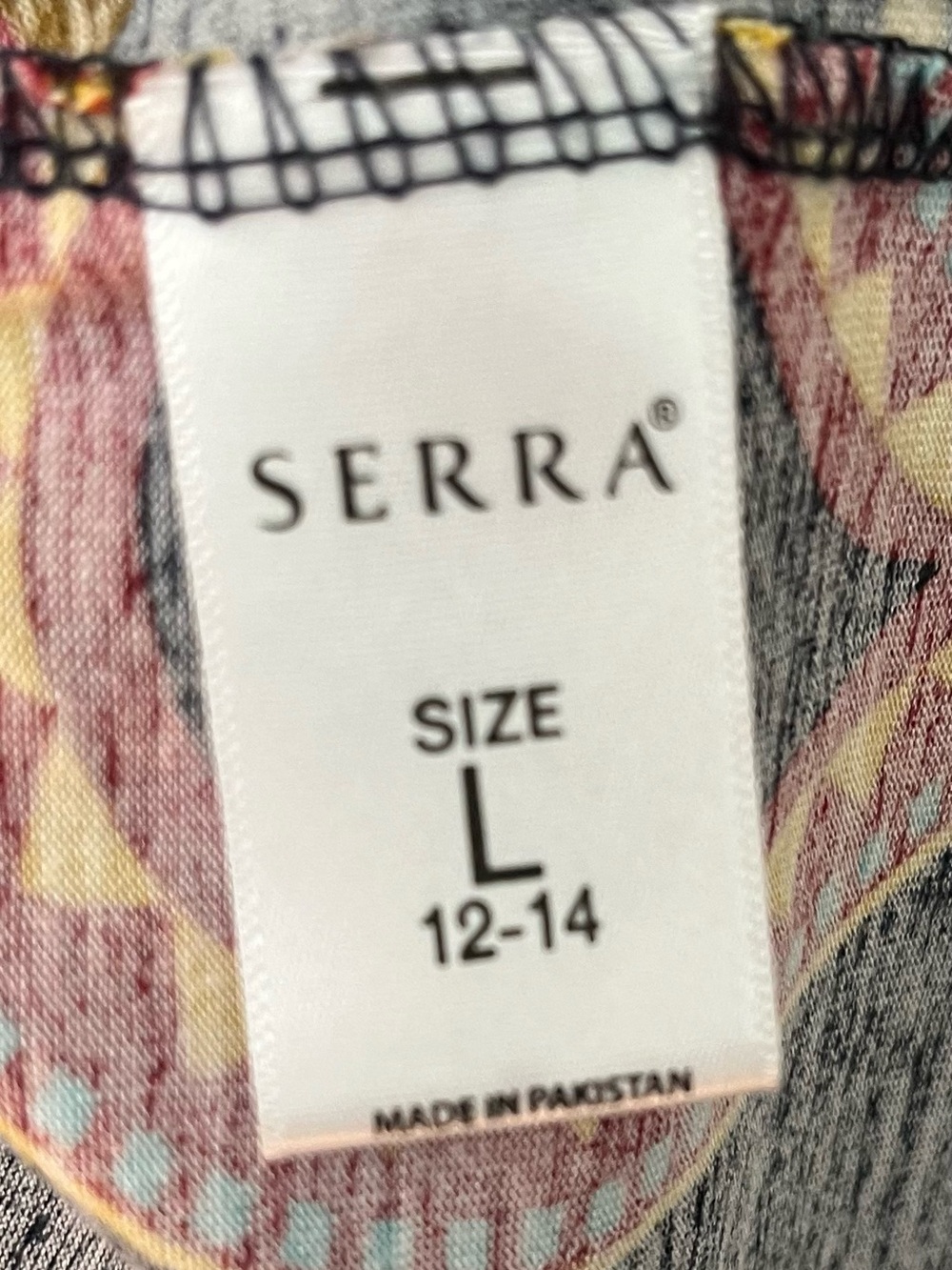 Serra Paisley Drawstring Waist Dress - Picture 6 of 7